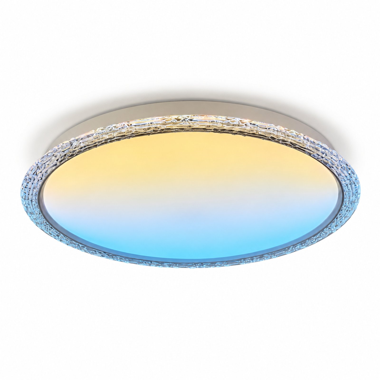 SPACE361 RGB Crystal-Edge Round Ceiling Light B - Ambient Lights - product listing