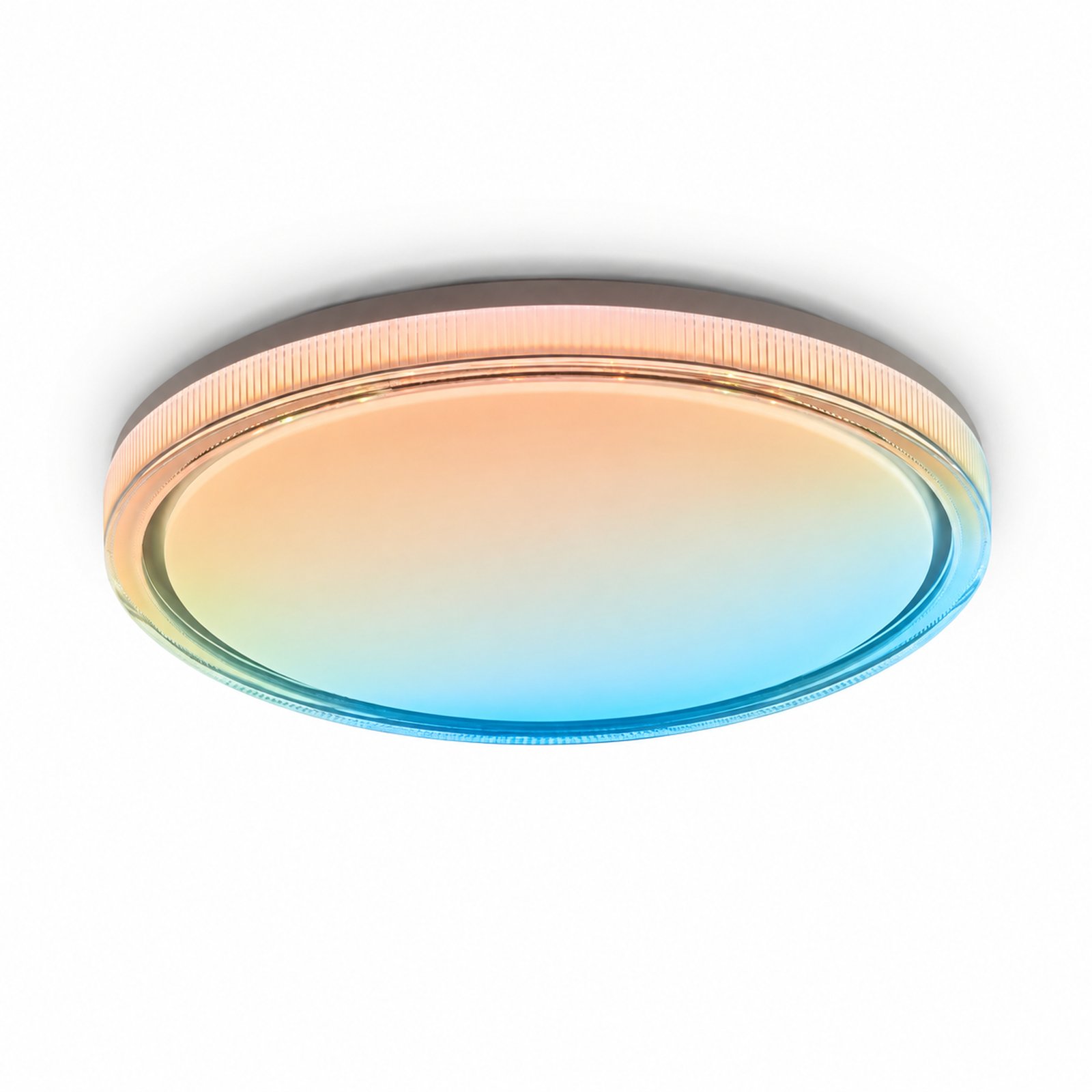 SPACE361 RGB Crystal-Edge Round Ceiling Light C - Ambient Lights - product listing
