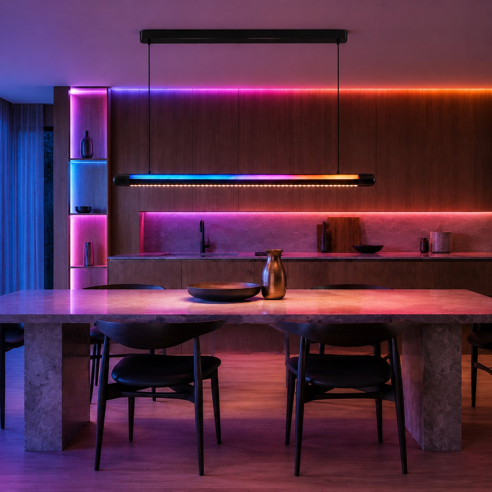 SPACE361 RGB Linear Pendant Lamp - Ambient Lights - gallery image