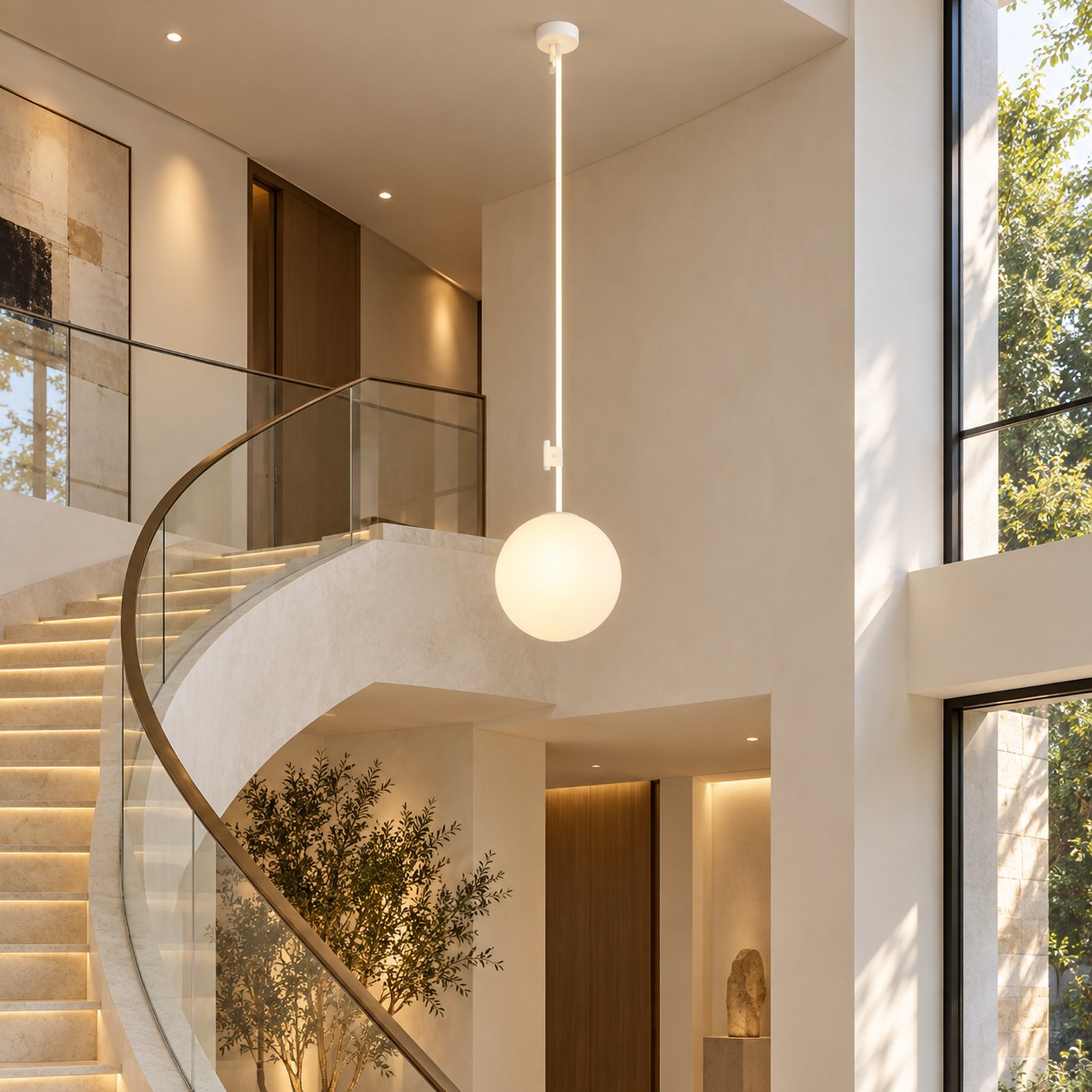 SPACE361 KAITAI Sphere Pendant Light KT-0256 - Modern Lamps - gallery image