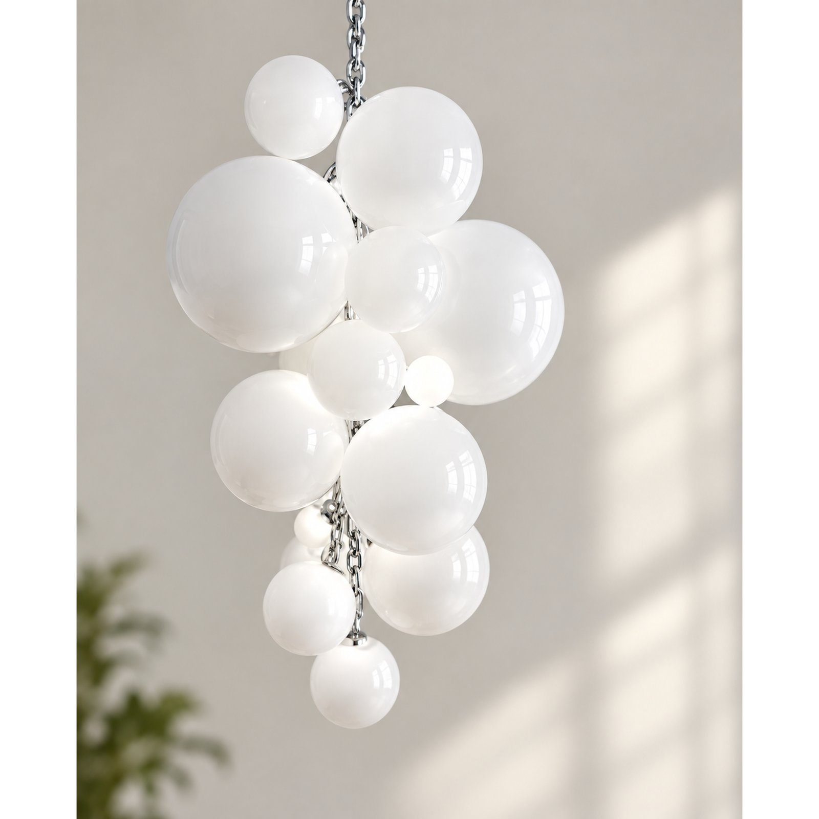 SPACE361 KAITAI Blue Glass Pendant Light KT-0507 - Modern Lamps - gallery image