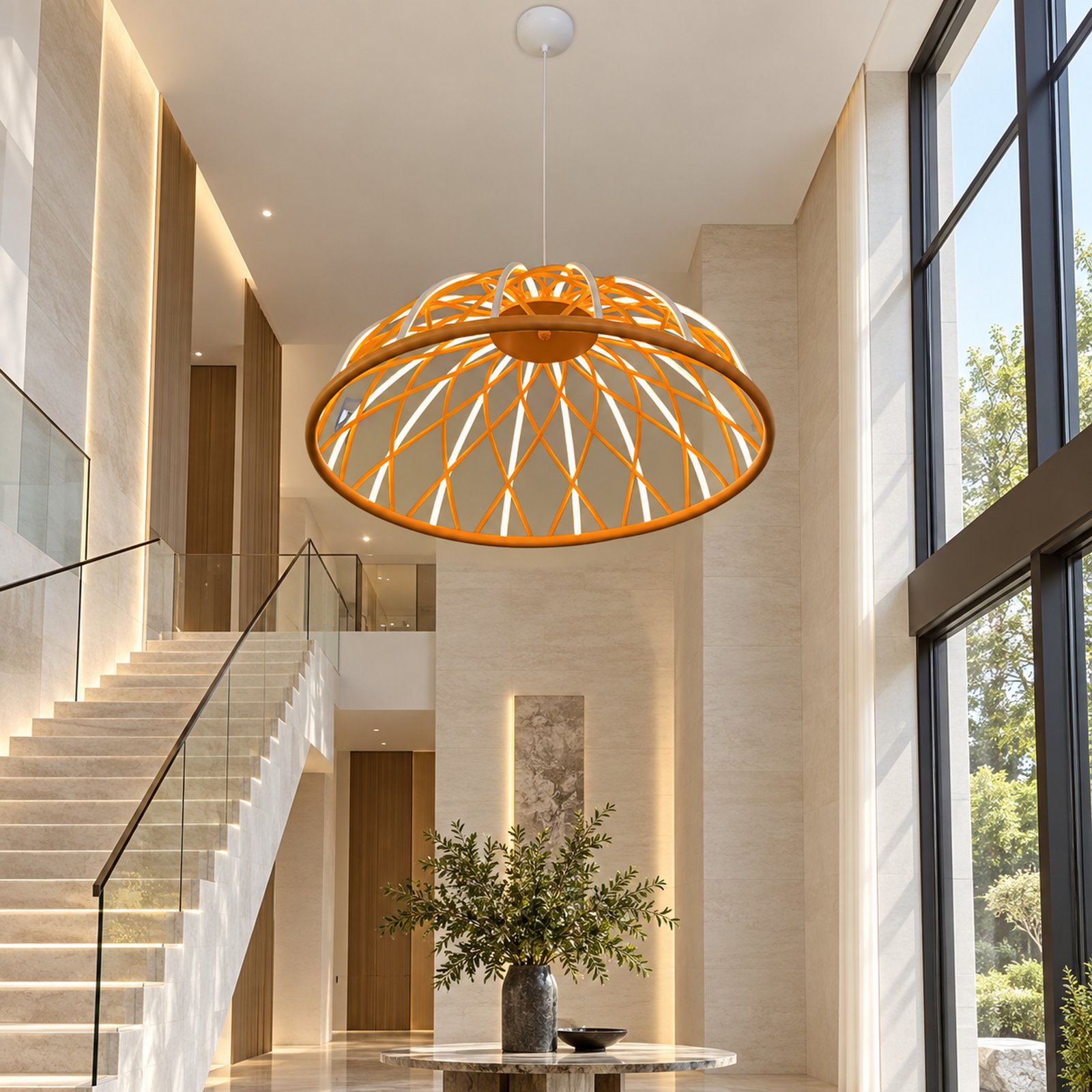 SPACE361 KAITAI Color Glass Pendant Light KT-1048 - Modern Lamps - gallery image