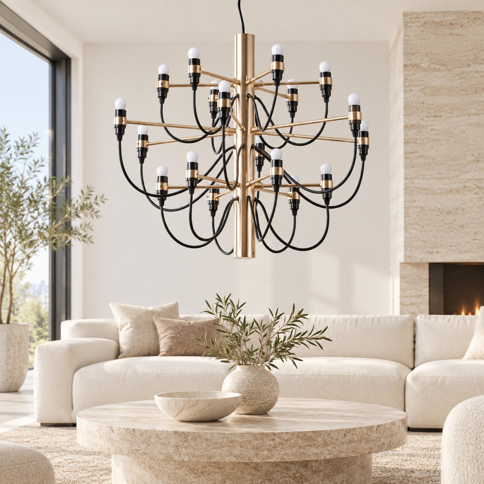 SPACE361 KAITAI Pearl Cluster Pendant Light KT-2010-18 - Modern Lamps - gallery image