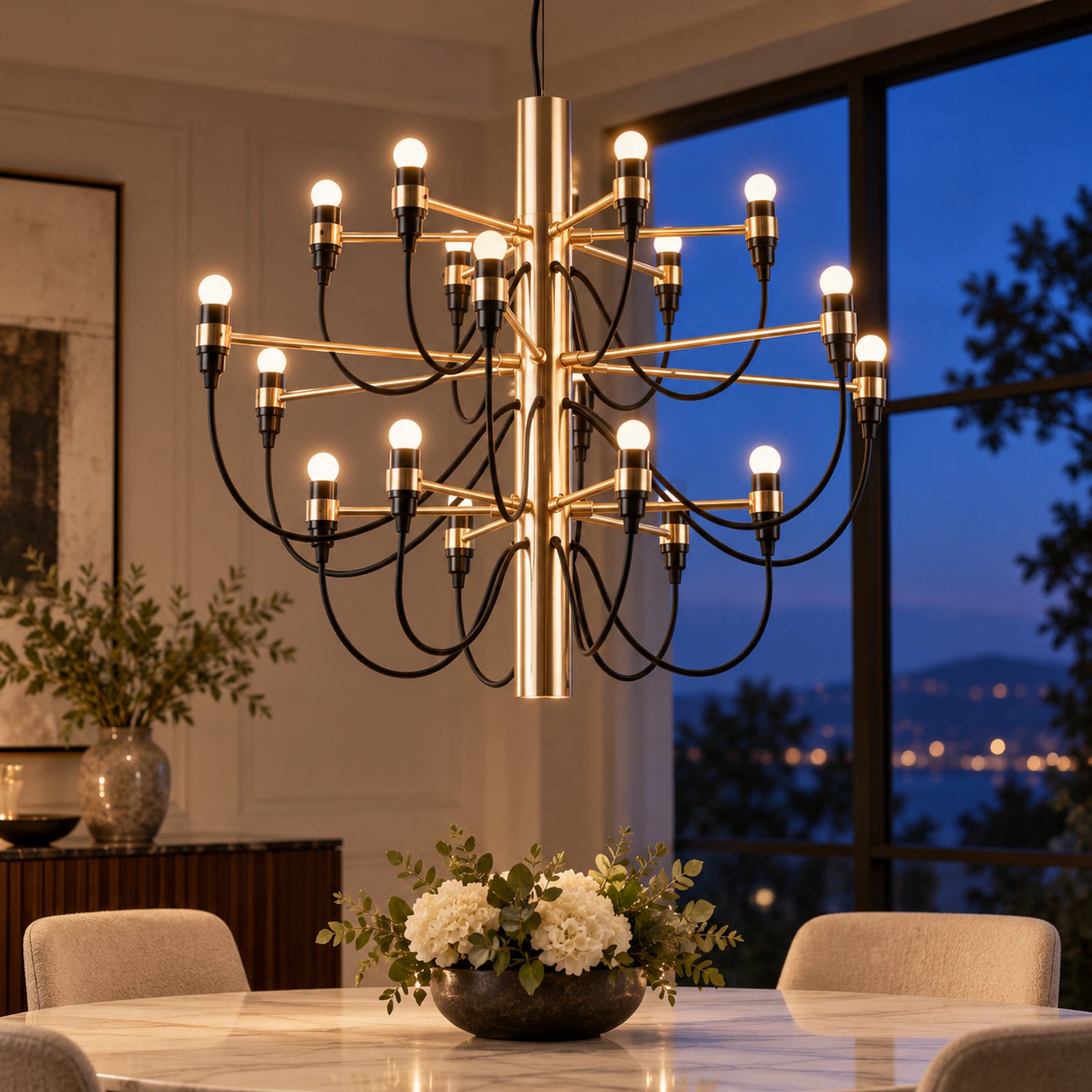 SPACE361 KAITAI Pearl Cluster Pendant Light KT-2010-18 - Modern Lamps - gallery image
