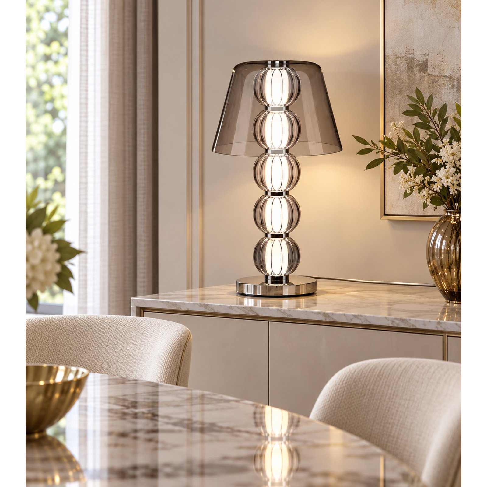SPACE361 KAITAI Five-Light Table Lamp KT-2515-T - Modern Lamps - gallery image
