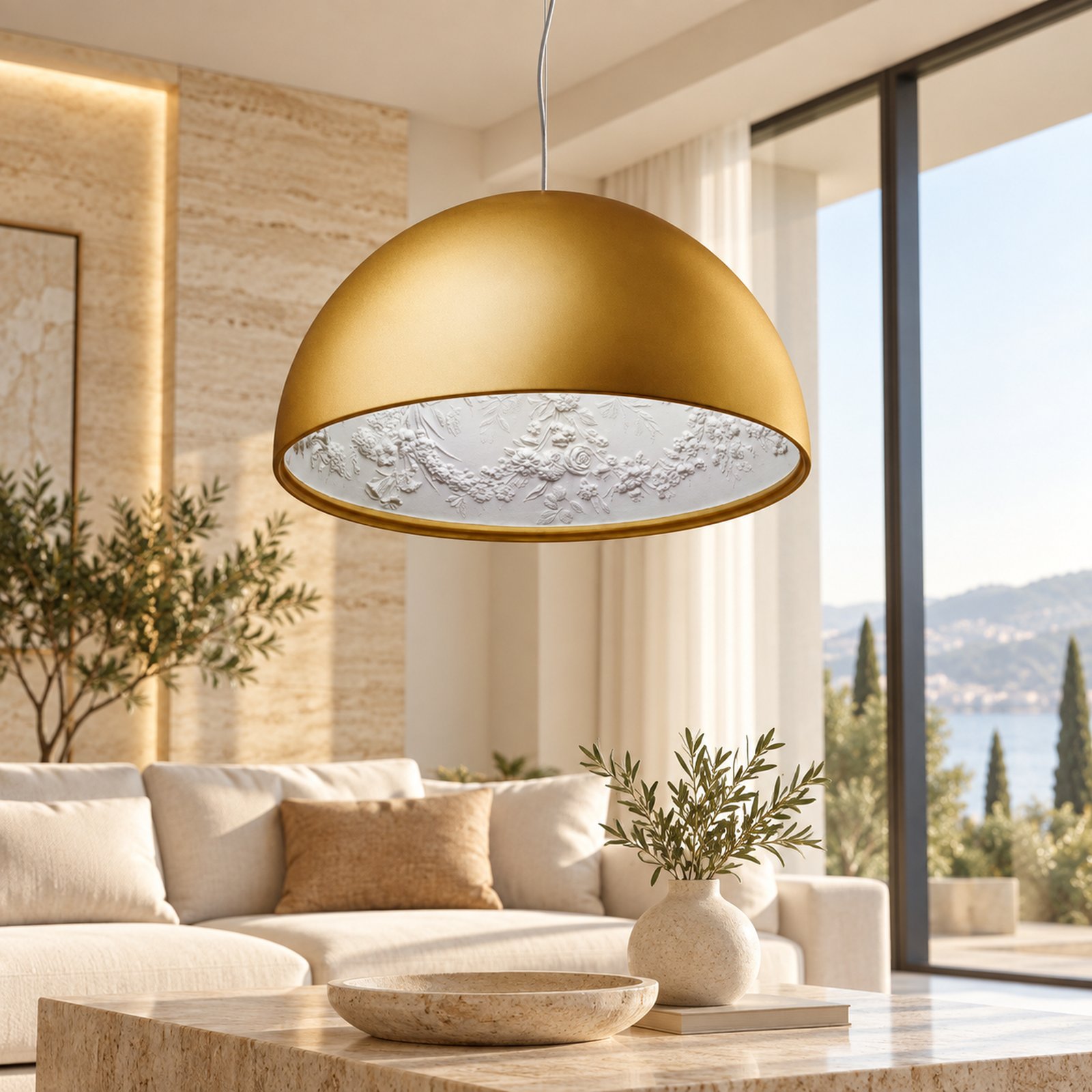 SPACE361 KAITAI Resin Pendant Light KT-4050 - Modern Lamps - gallery image