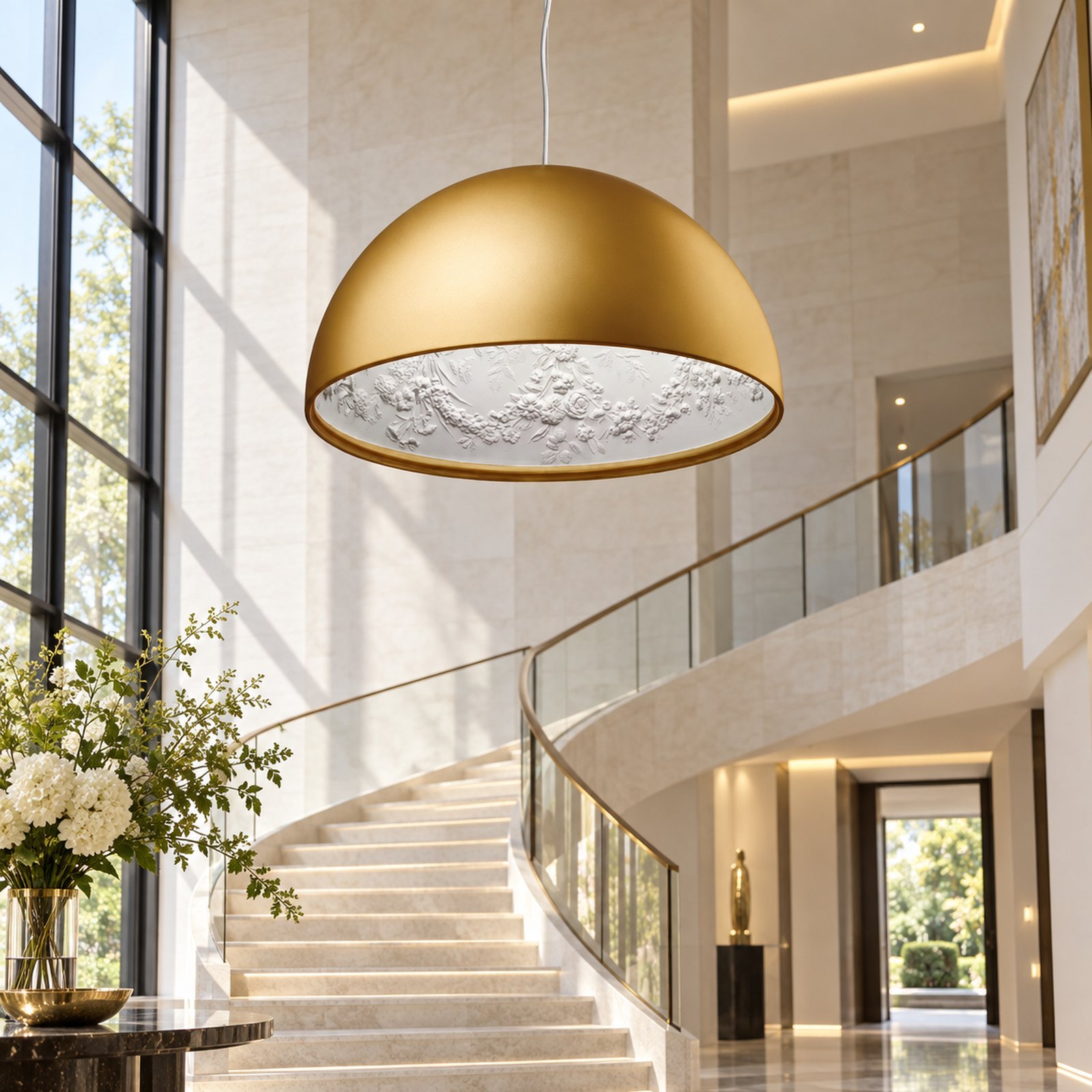 SPACE361 KAITAI Resin Pendant Light KT-4050 - Modern Lamps - gallery image