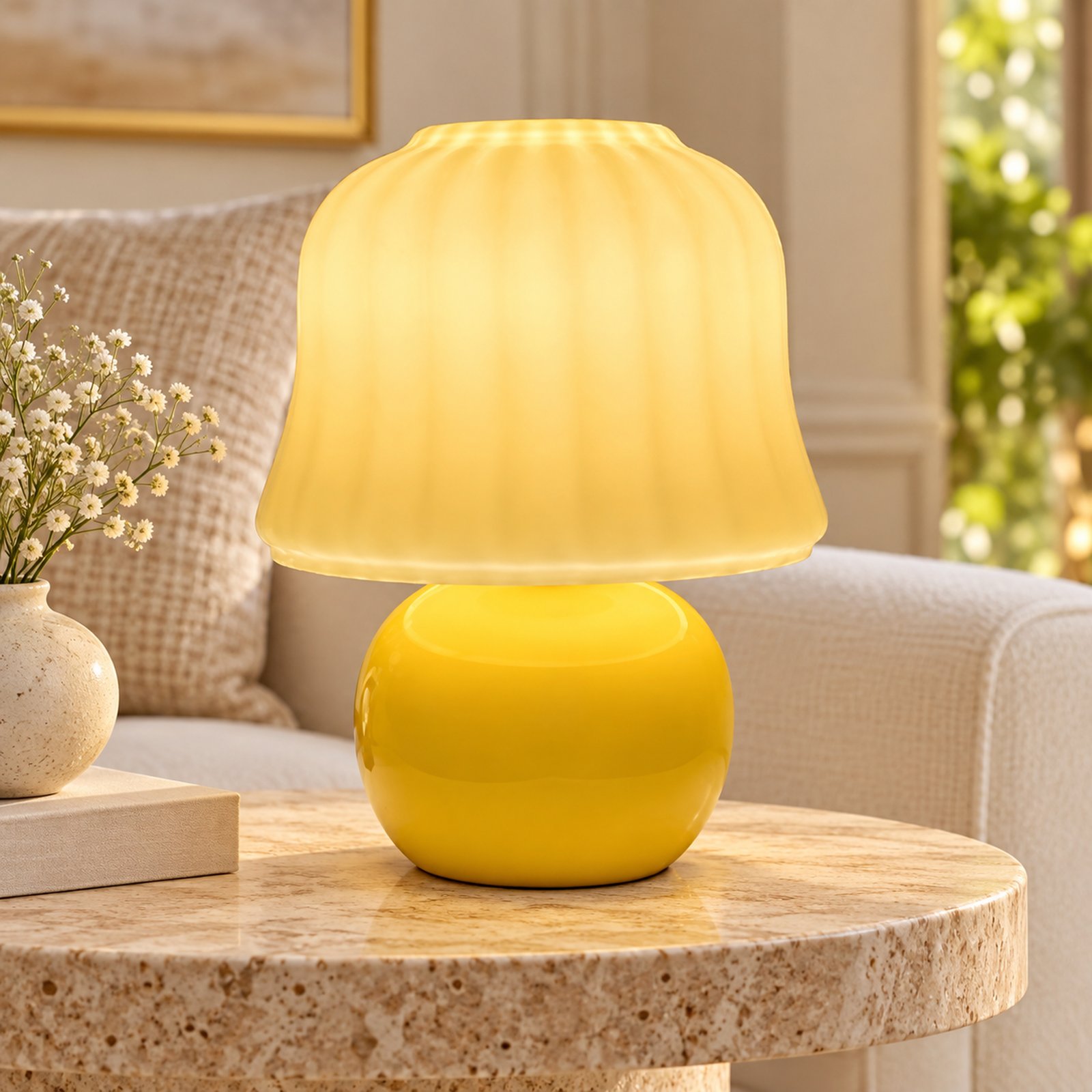 SPACE361 KAITAI Ceramic Glass Table Lamp KT-5089 - Modern Lamps - gallery image