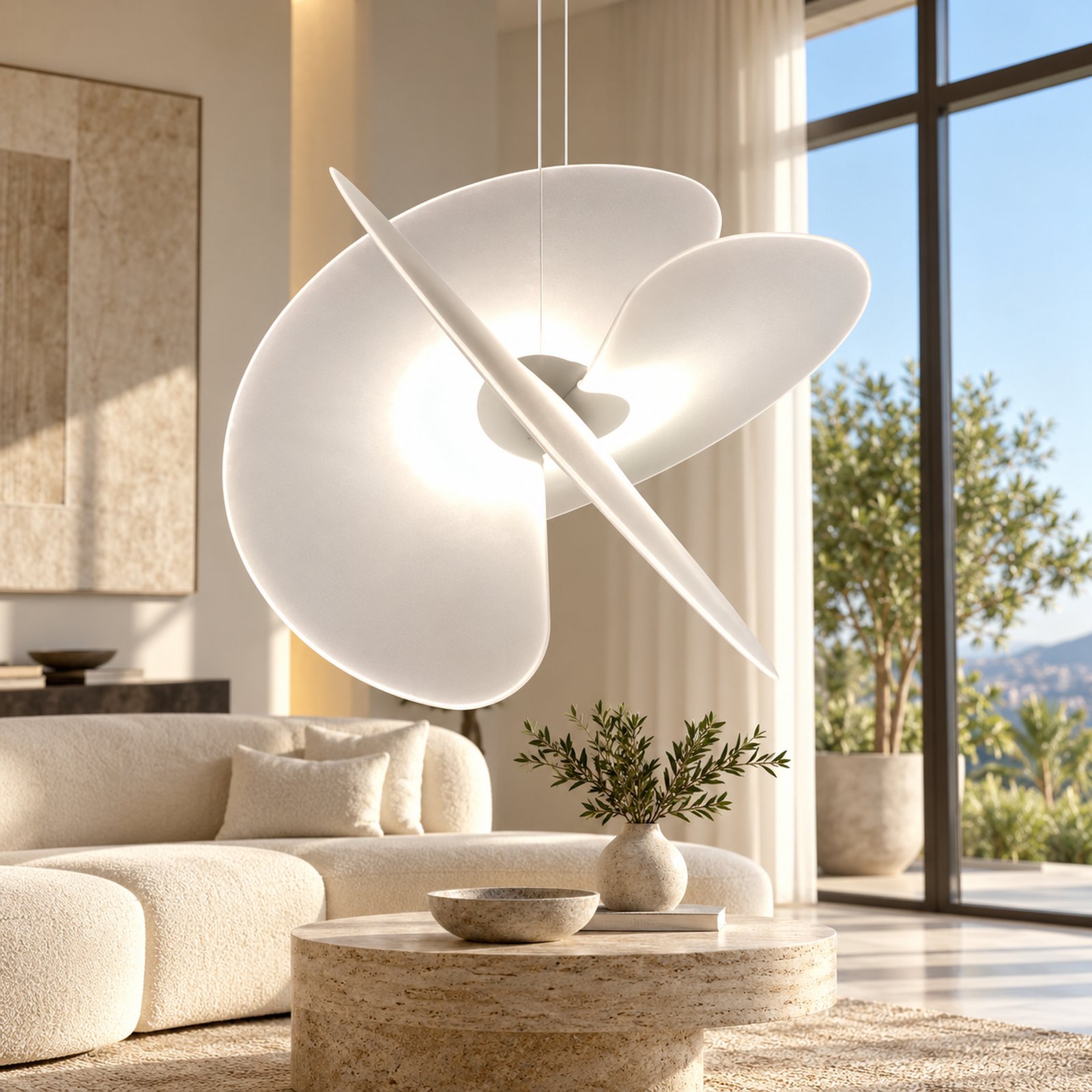 SPACE361 KAITAI Large LED Pendant Light KT-5582 - Modern Lamps - gallery image