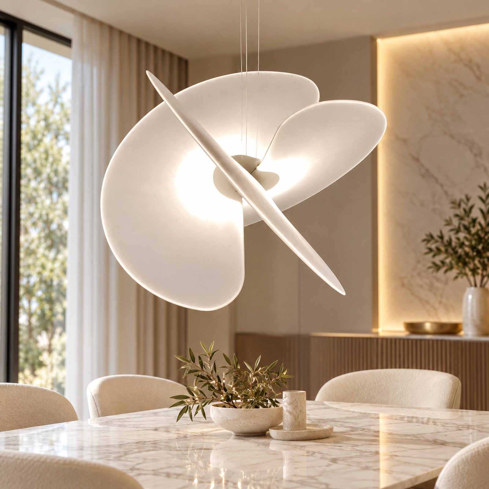 SPACE361 KAITAI Large LED Pendant Light KT-5582 - Modern Lamps - gallery image