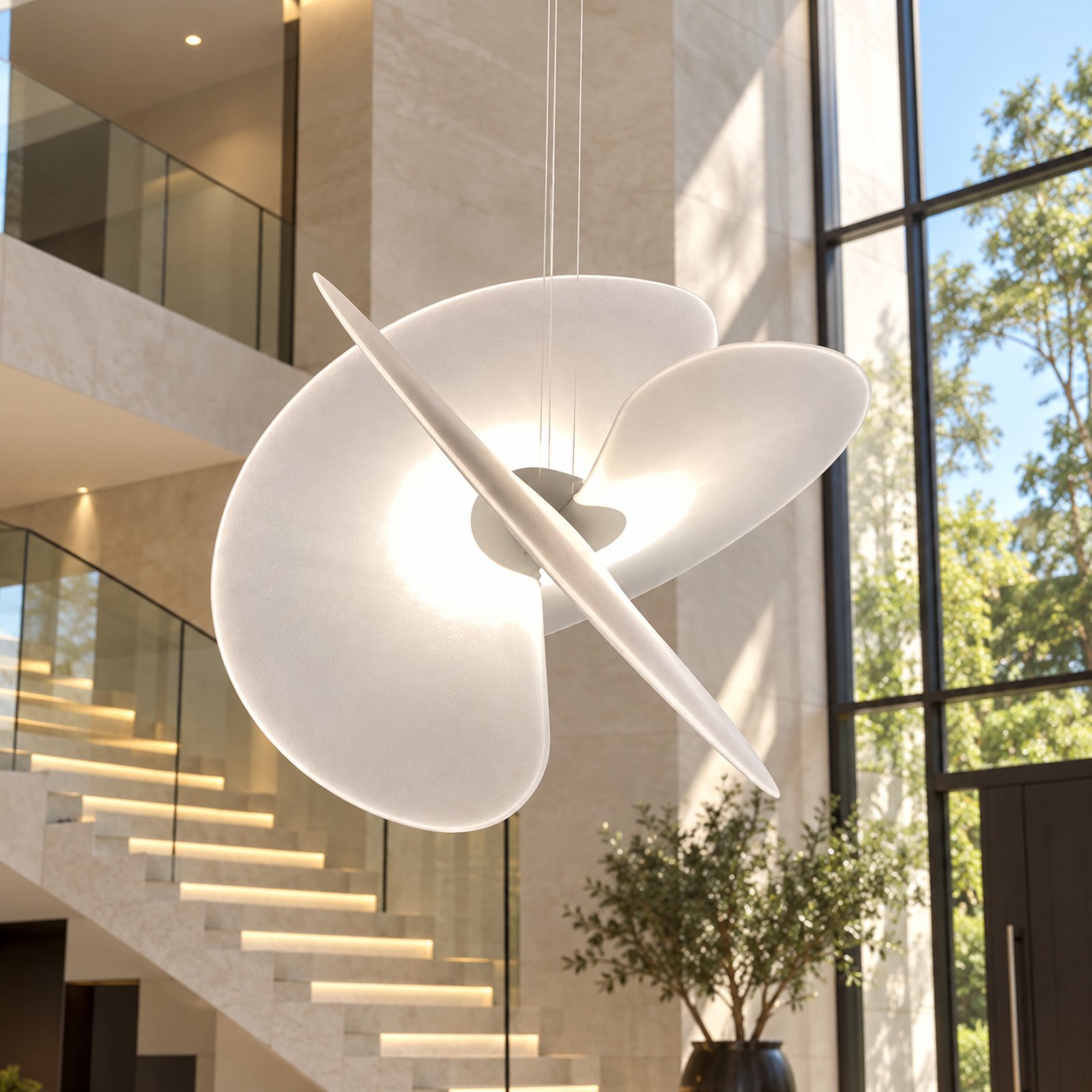 SPACE361 KAITAI Large LED Pendant Light KT-5582 - Modern Lamps - gallery image