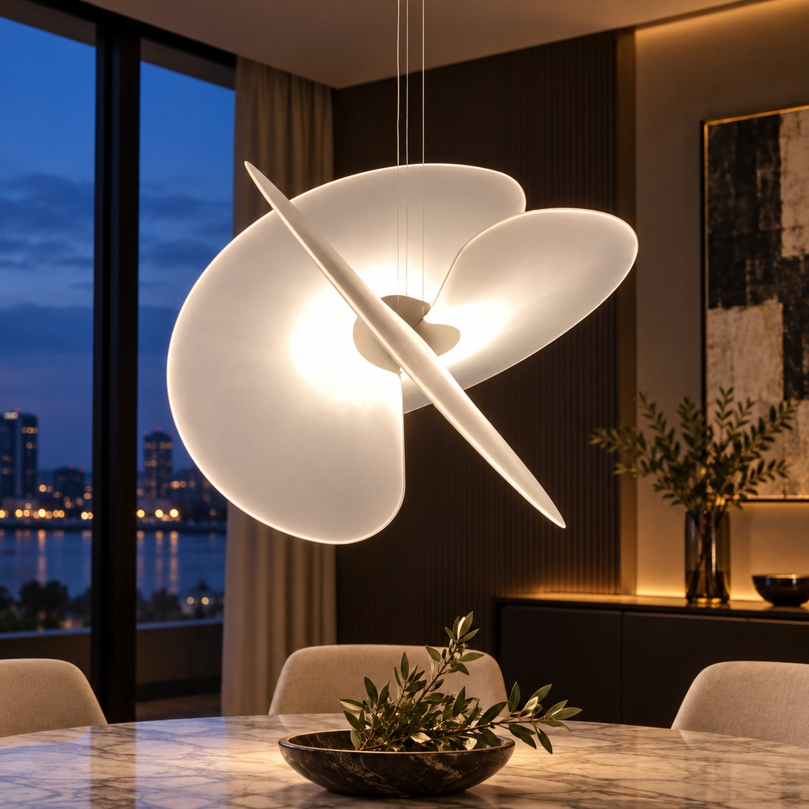 SPACE361 KAITAI Large LED Pendant Light KT-5582 - Modern Lamps - gallery image