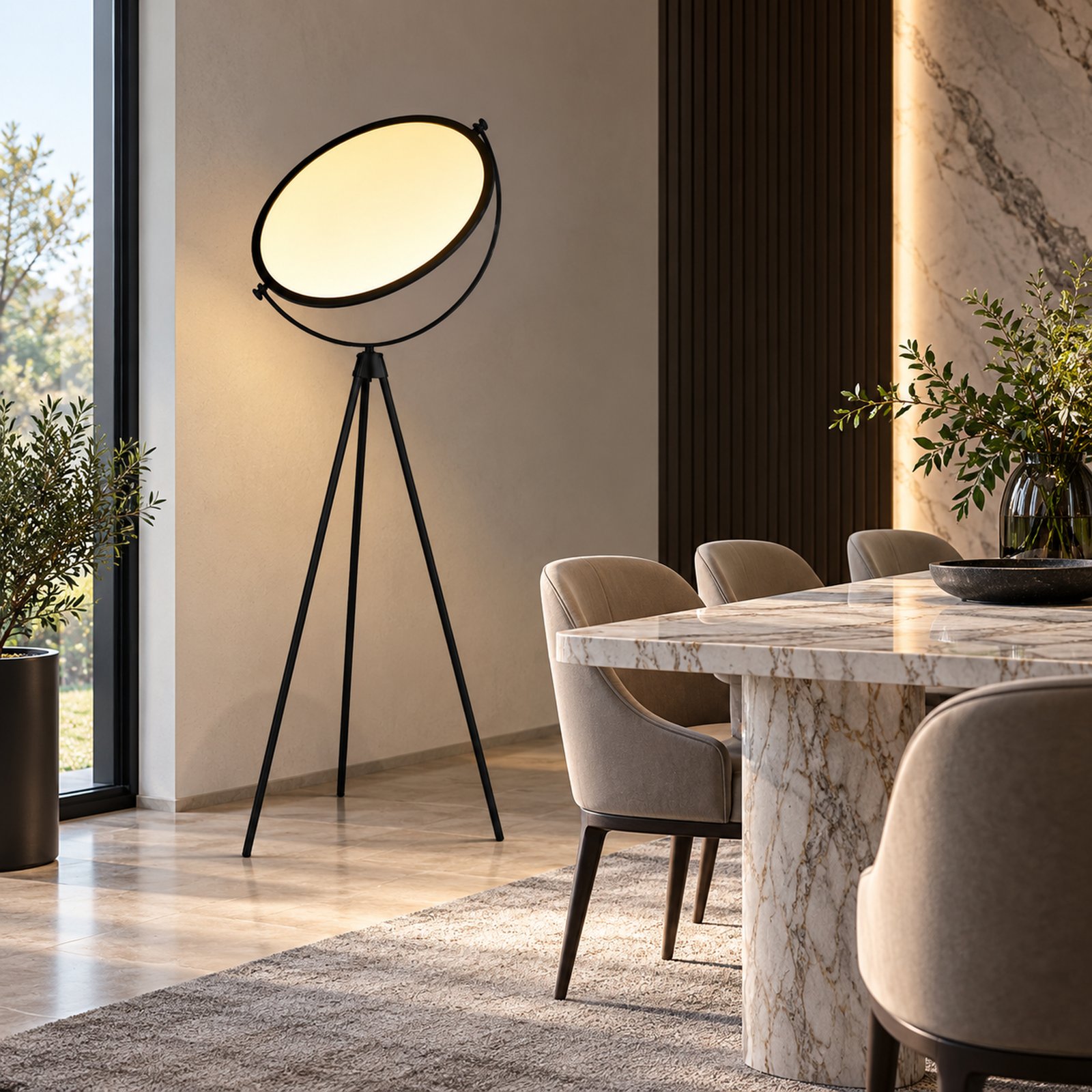 SPACE361 KAITAI Tall LED Floor Lamp KT-60217F-L - Modern Lamps - gallery image