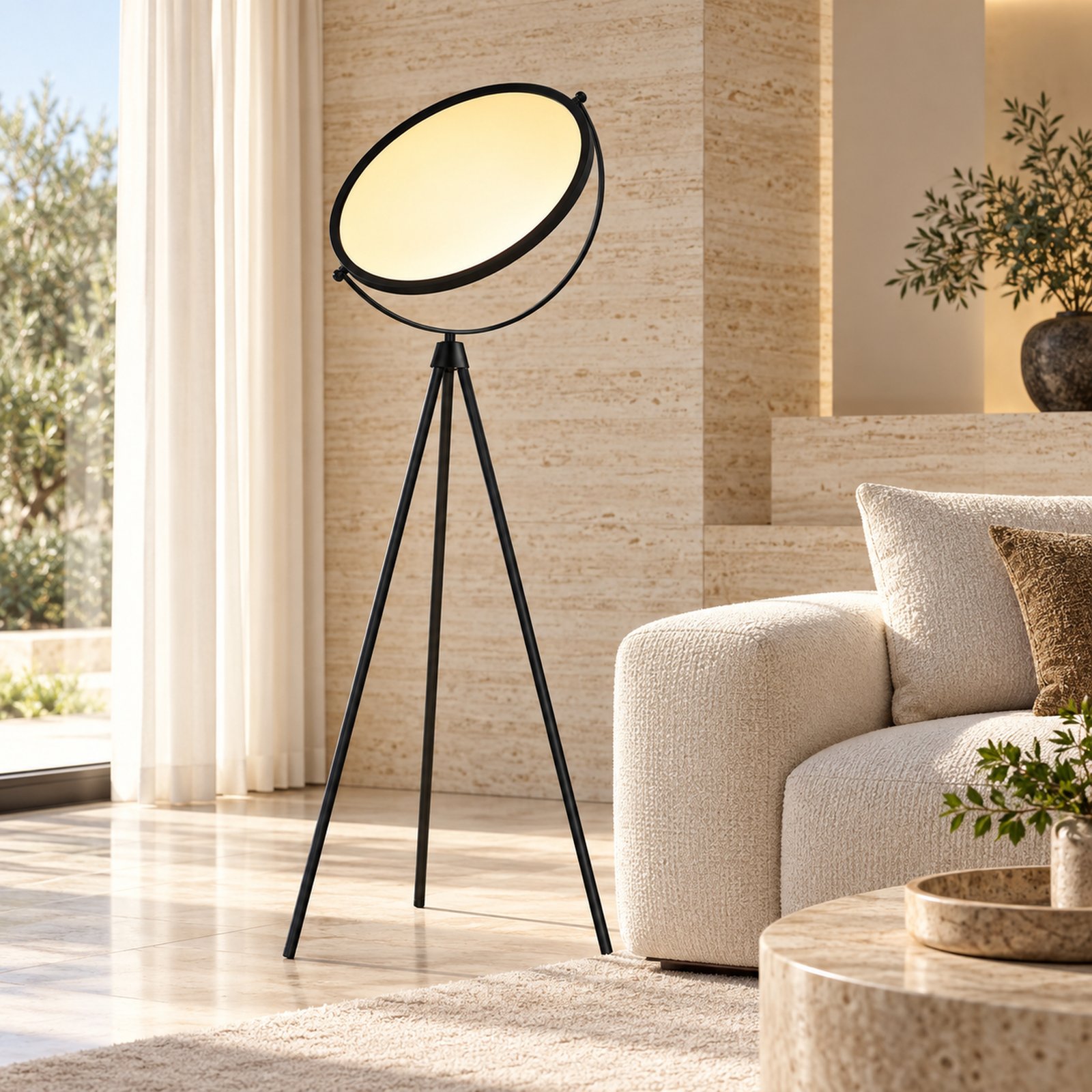 SPACE361 KAITAI Compact LED Floor Lamp KT-60217F-S - Modern Lamps - gallery image