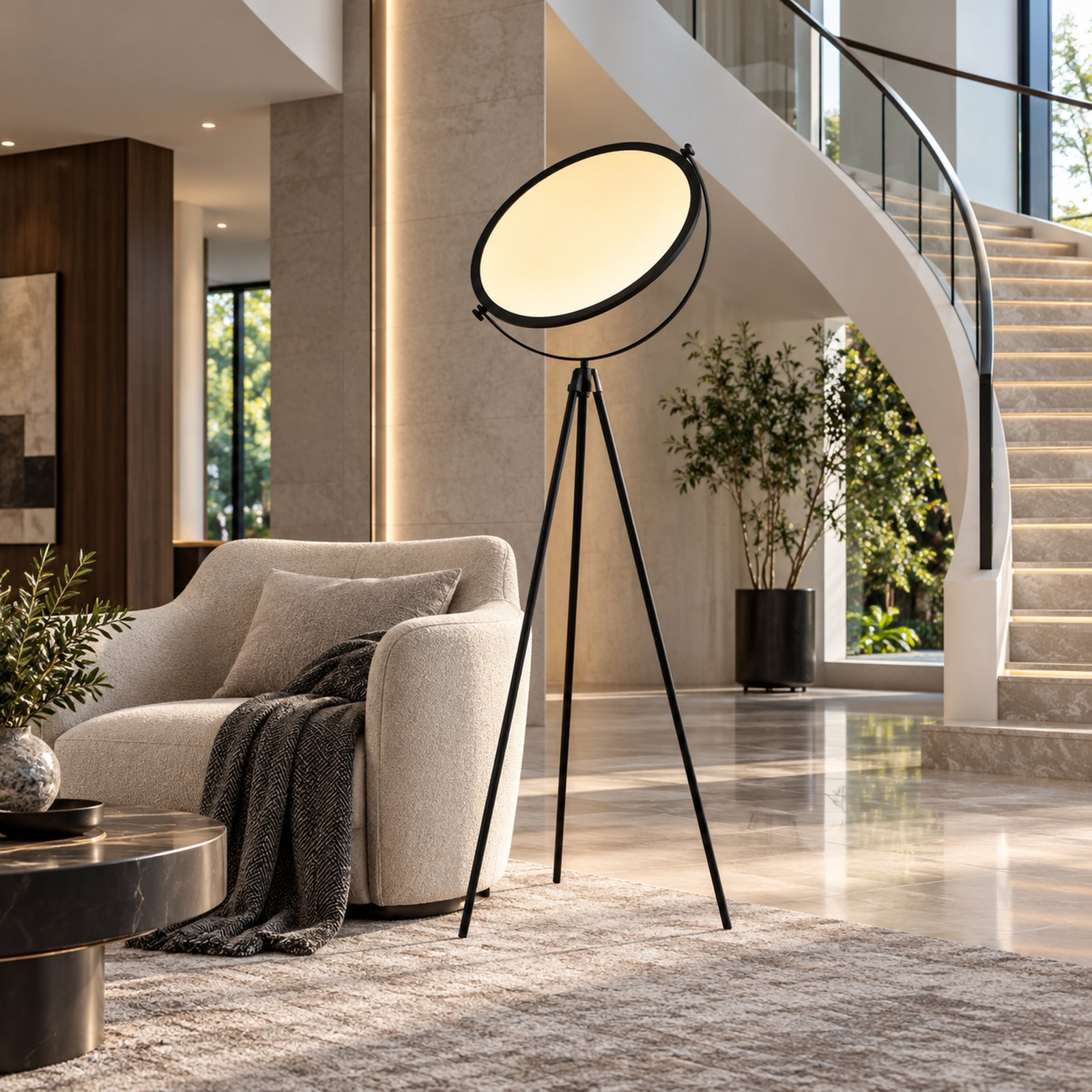 SPACE361 KAITAI Compact LED Floor Lamp KT-60217F-S - Modern Lamps - gallery image