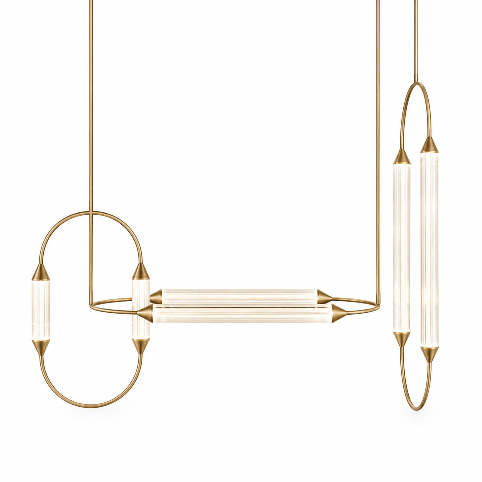 SPACE361 KAITAI Glass Bar Pendant Light KT-6650B - Modern Lamps - product listing