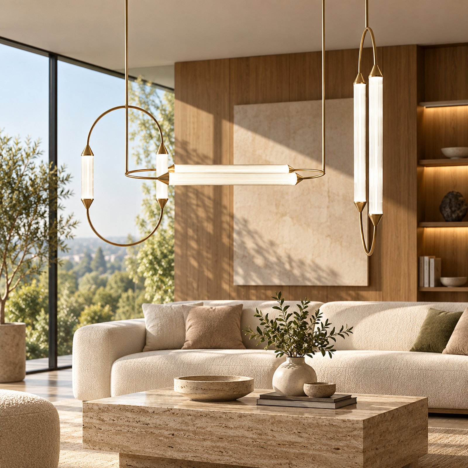 SPACE361 KAITAI Glass Bar Pendant Light KT-6650B - Modern Lamps - gallery image
