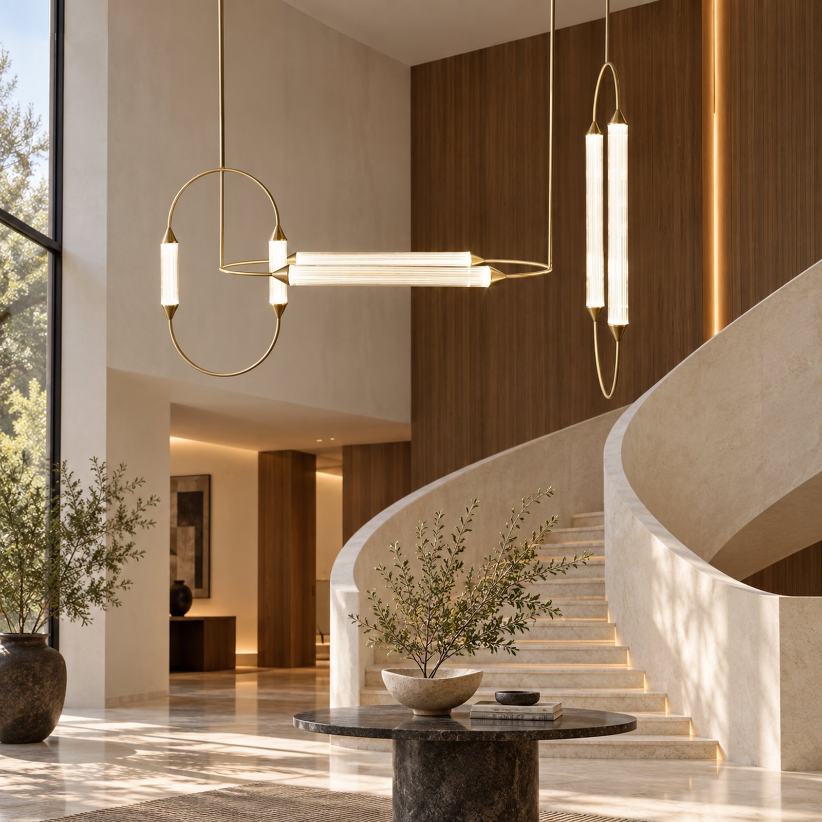 SPACE361 KAITAI Glass Bar Pendant Light KT-6650B - Modern Lamps - gallery image