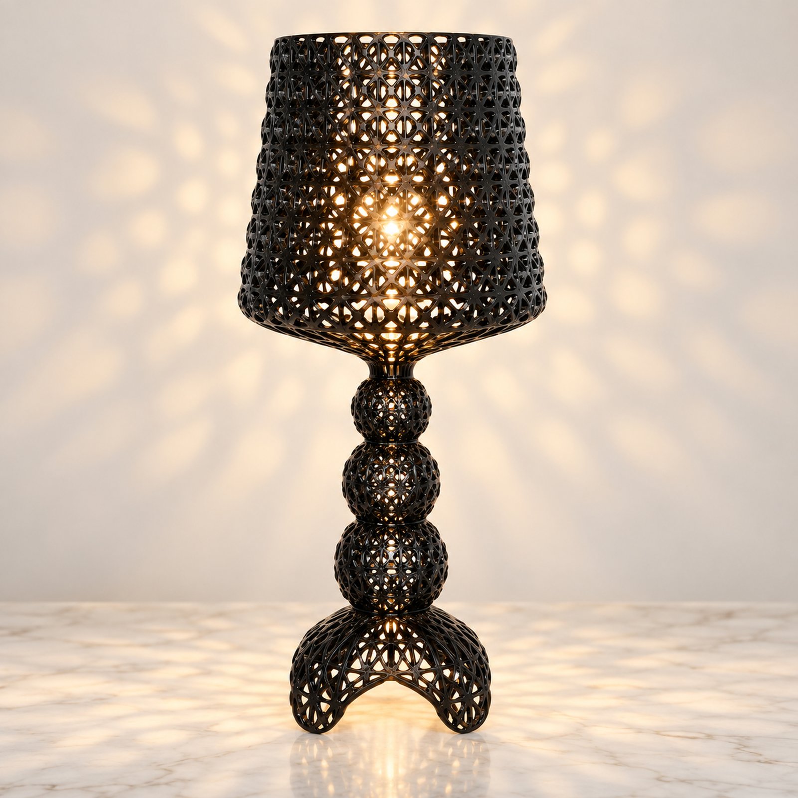 SPACE361 KAITAI Patterned Table Lamp KT-7011 - Modern Lamps - gallery image