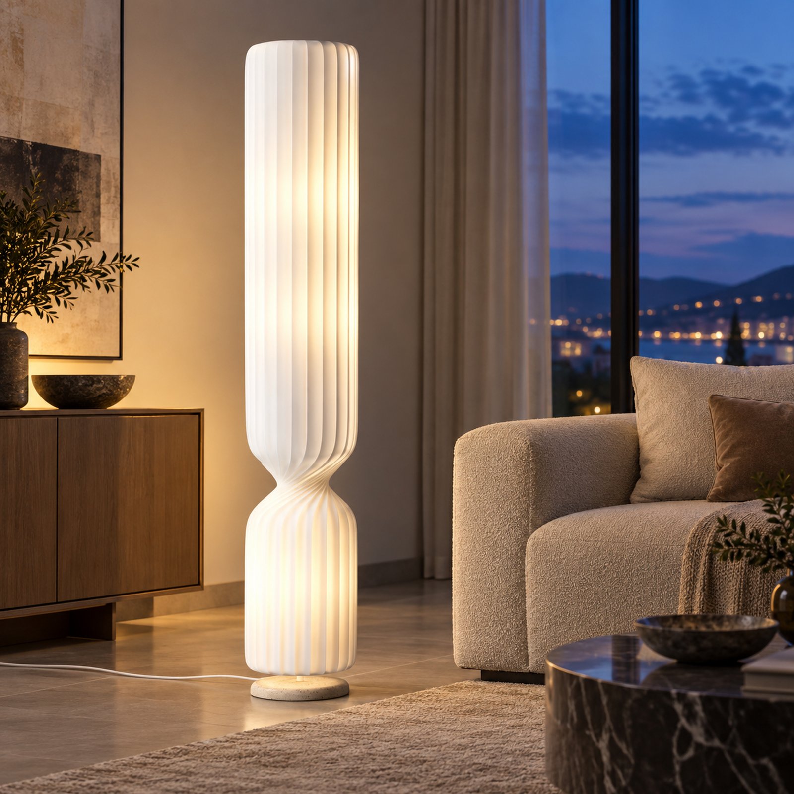 SPACE361 KAITAI Slim LED Floor Lamp KT-8013-floor - Modern Lamps - gallery image