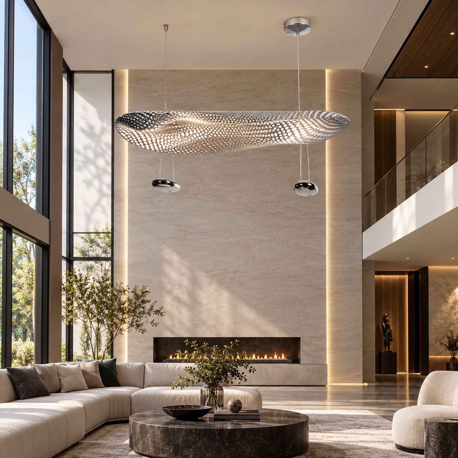 SPACE361 KAITAI Linear LED Pendant Light KT-8013 - Modern Lamps - gallery image