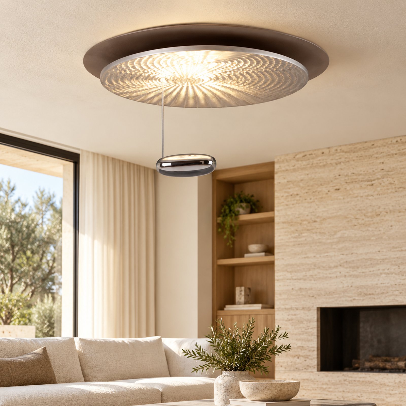 SPACE361 KAITAI Acrylic Ceiling Light KT-8017 - Modern Lamps - gallery image