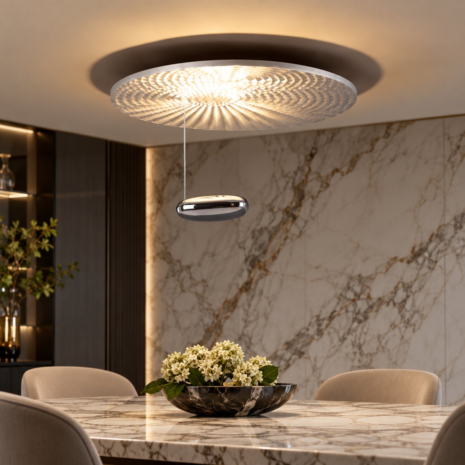 SPACE361 KAITAI Acrylic Ceiling Light KT-8017 - Modern Lamps - gallery image