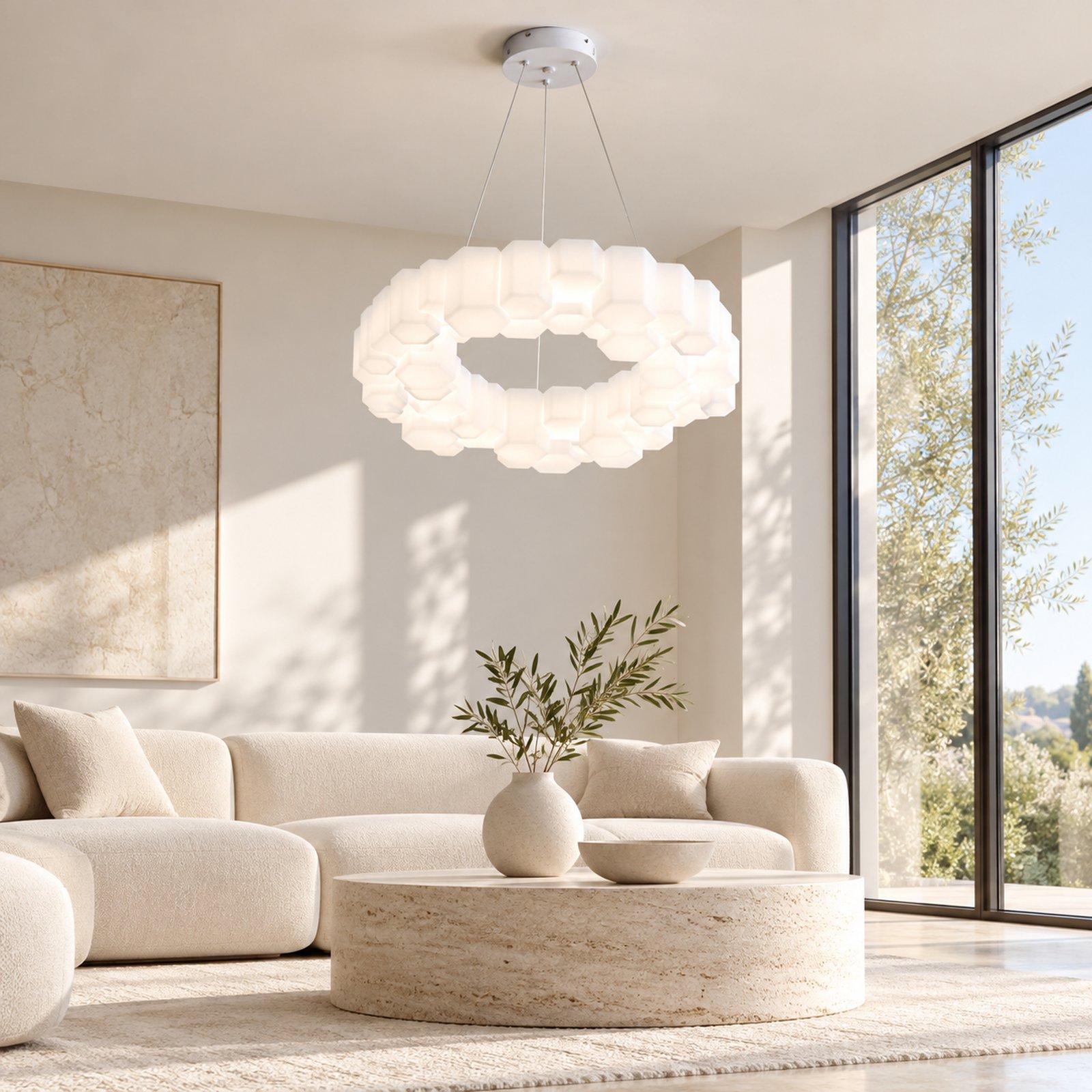 SPACE361 KAITAI Compact Double LED Pendant Light KT-8815DS - Modern Lamps - gallery image