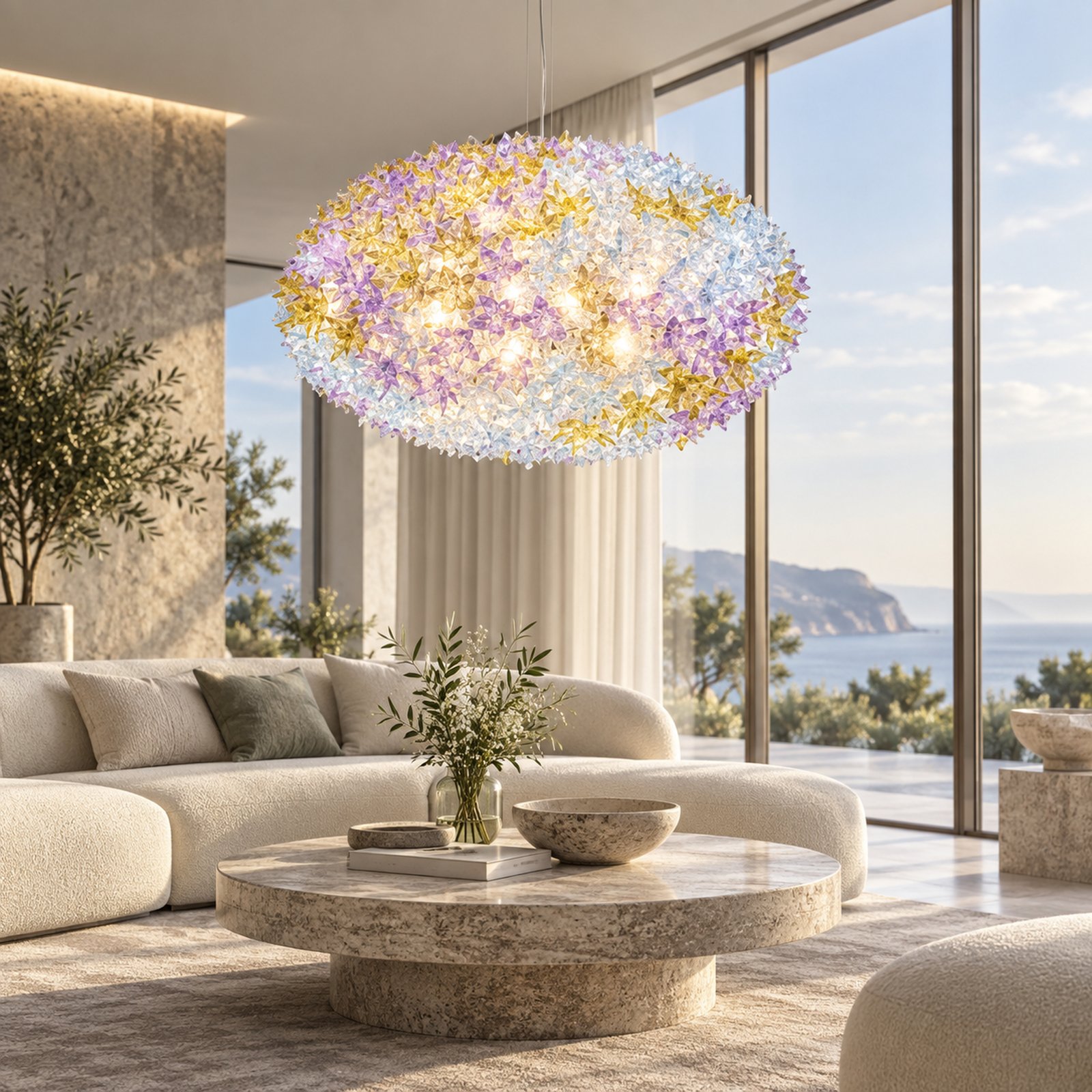 SPACE361 KAITAI Meteor Flower Large Pendant Light KT-8833D-L - Modern Lamps - gallery image