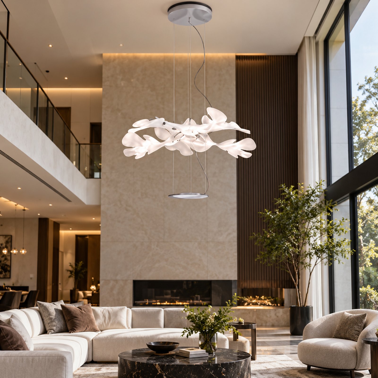 SPACE361 KAITAI Contemporary LED Pendant Light KT-9027-1 - Modern Lamps - gallery image