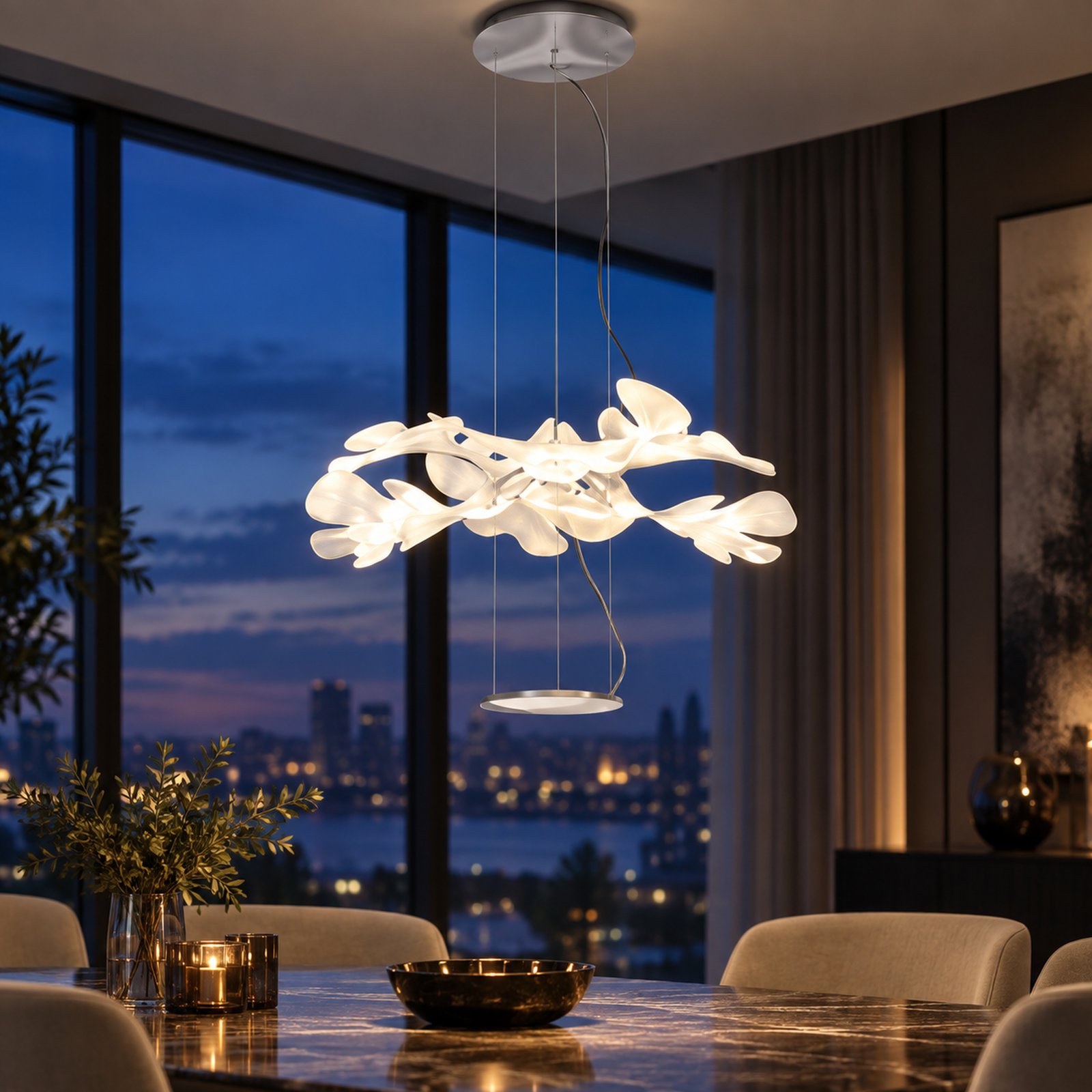 SPACE361 KAITAI Contemporary LED Pendant Light KT-9027-1 - Modern Lamps - gallery image