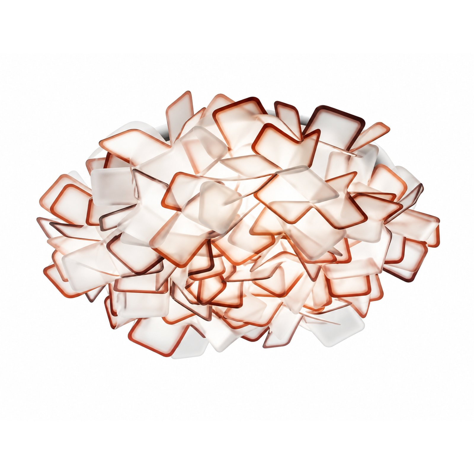 SPACE361 KAITAI Orange Pattern PVC Ceiling Light KT-9088-2L-orange - Modern Lamps - product listing