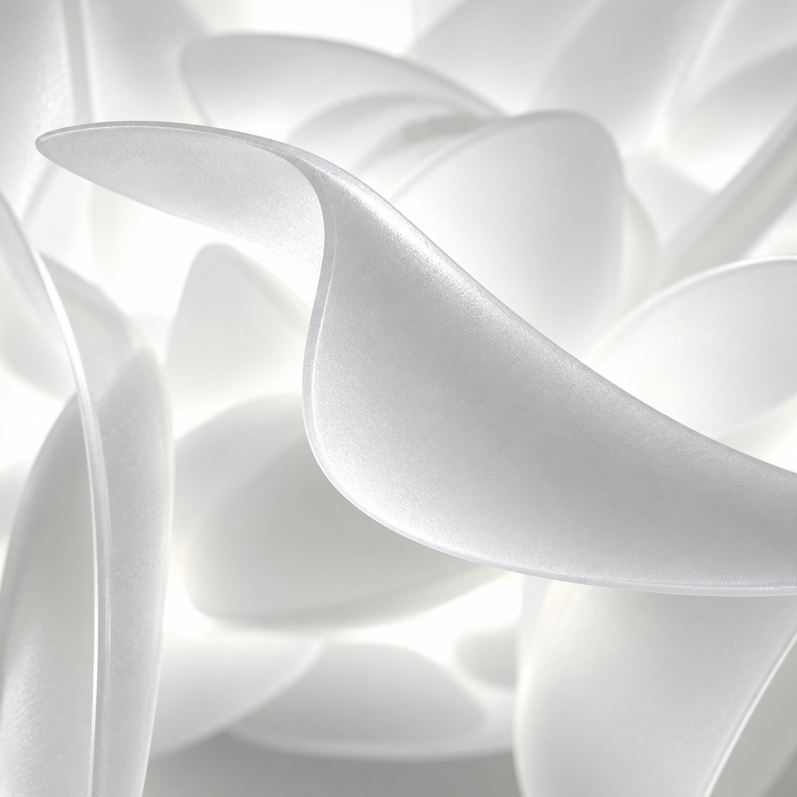 SPACE361 KAITAI White PVC Ceiling Light KT-9388-1L - Modern Lamps - gallery image