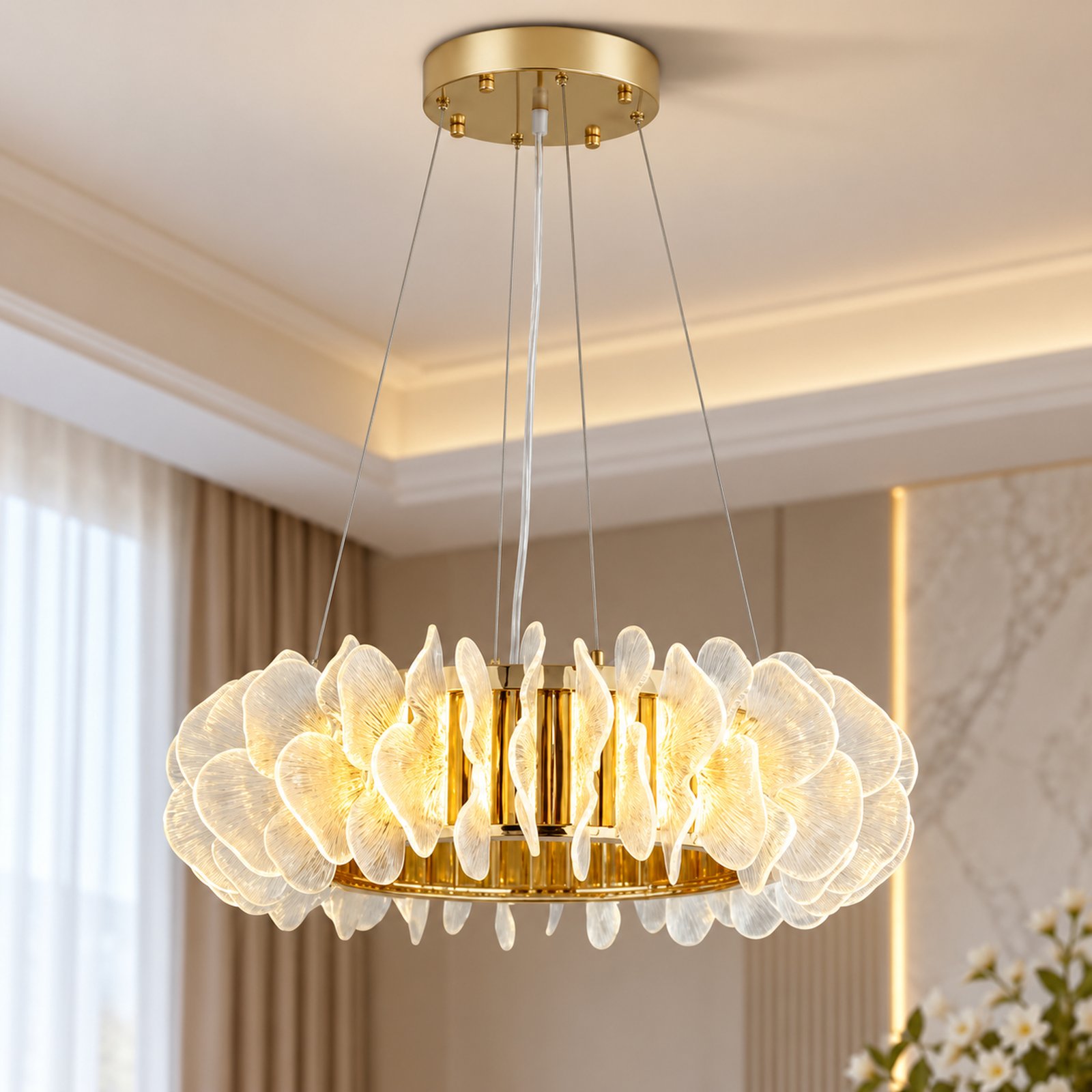 SPACE361 KAITAI Round Three-Color Pendant Light KT-B2501 - Modern Lamps - gallery image