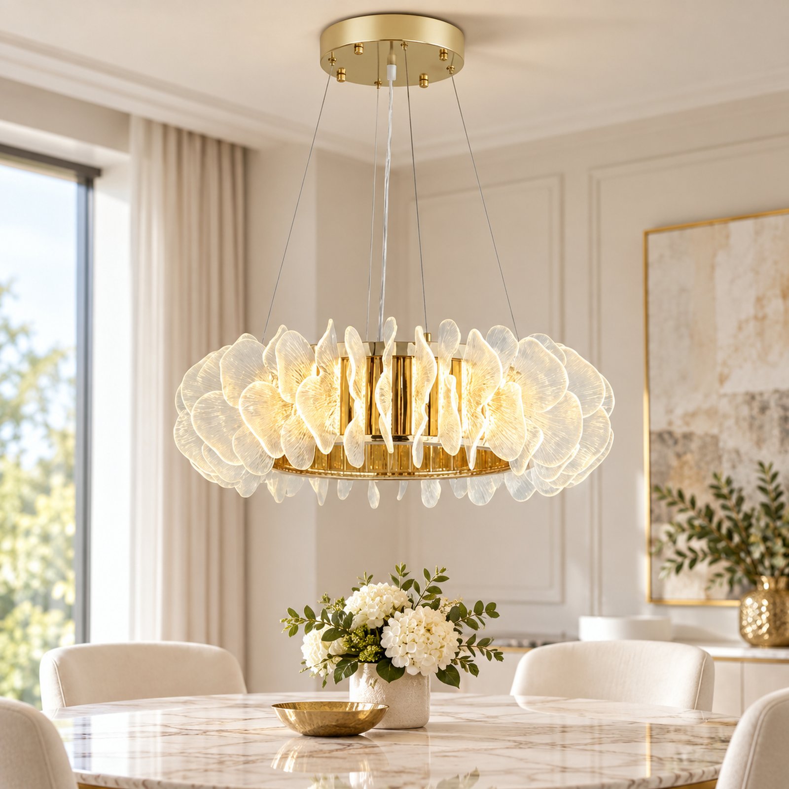 SPACE361 KAITAI Round Three-Color Pendant Light KT-B2501 - Modern Lamps - gallery image