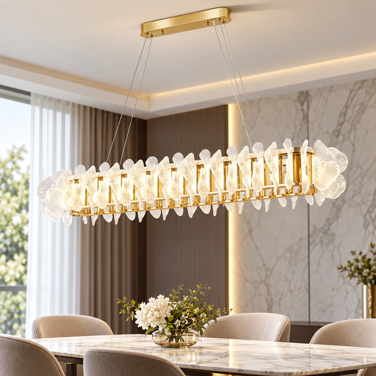SPACE361 KAITAI Linear Three-Color Pendant Light KT-B2502 - Modern Lamps - gallery image