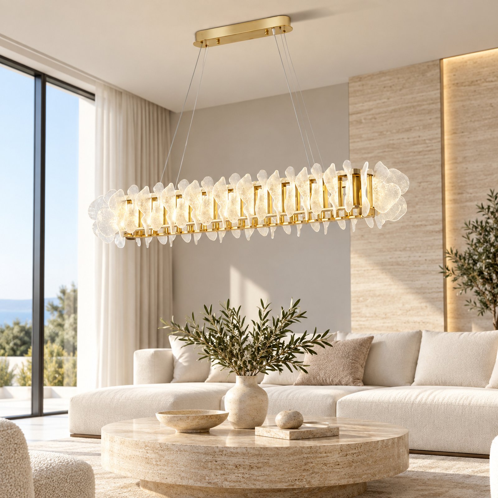 SPACE361 KAITAI Linear Three-Color Pendant Light KT-B2502 - Modern Lamps - gallery image