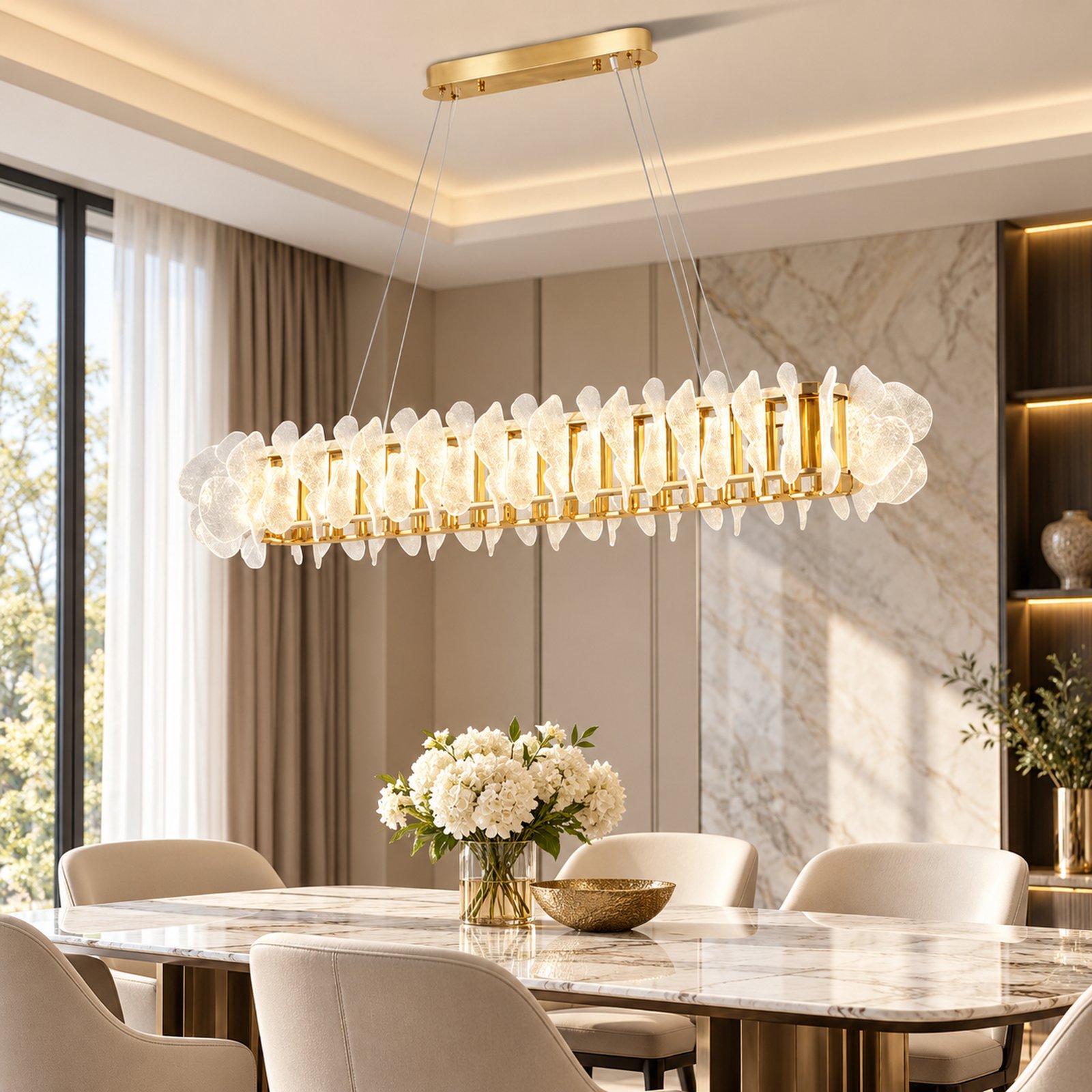 SPACE361 KAITAI Linear Three-Color Pendant Light KT-B2502 - Modern Lamps - gallery image