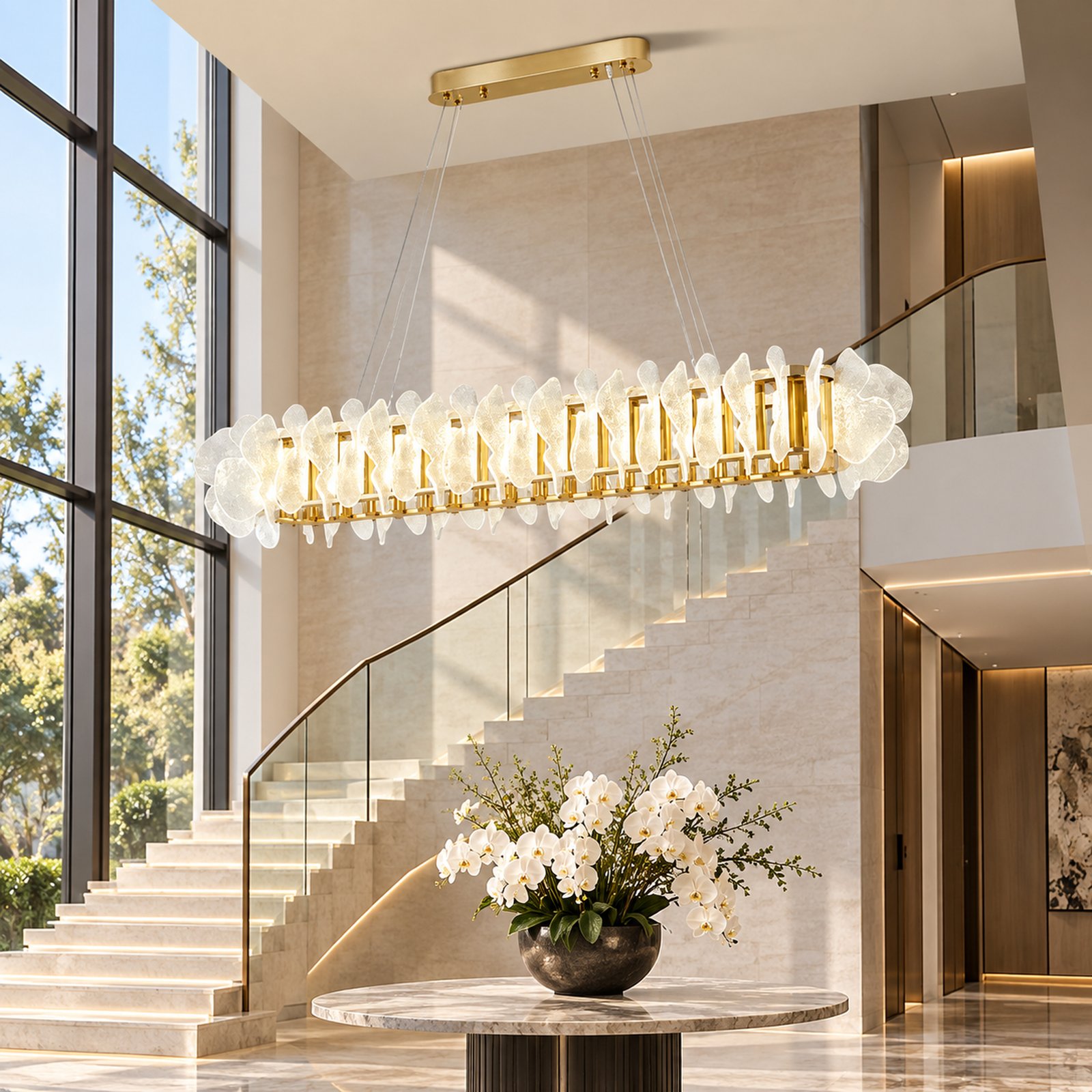 SPACE361 KAITAI Linear Three-Color Pendant Light KT-B2502 - Modern Lamps - gallery image