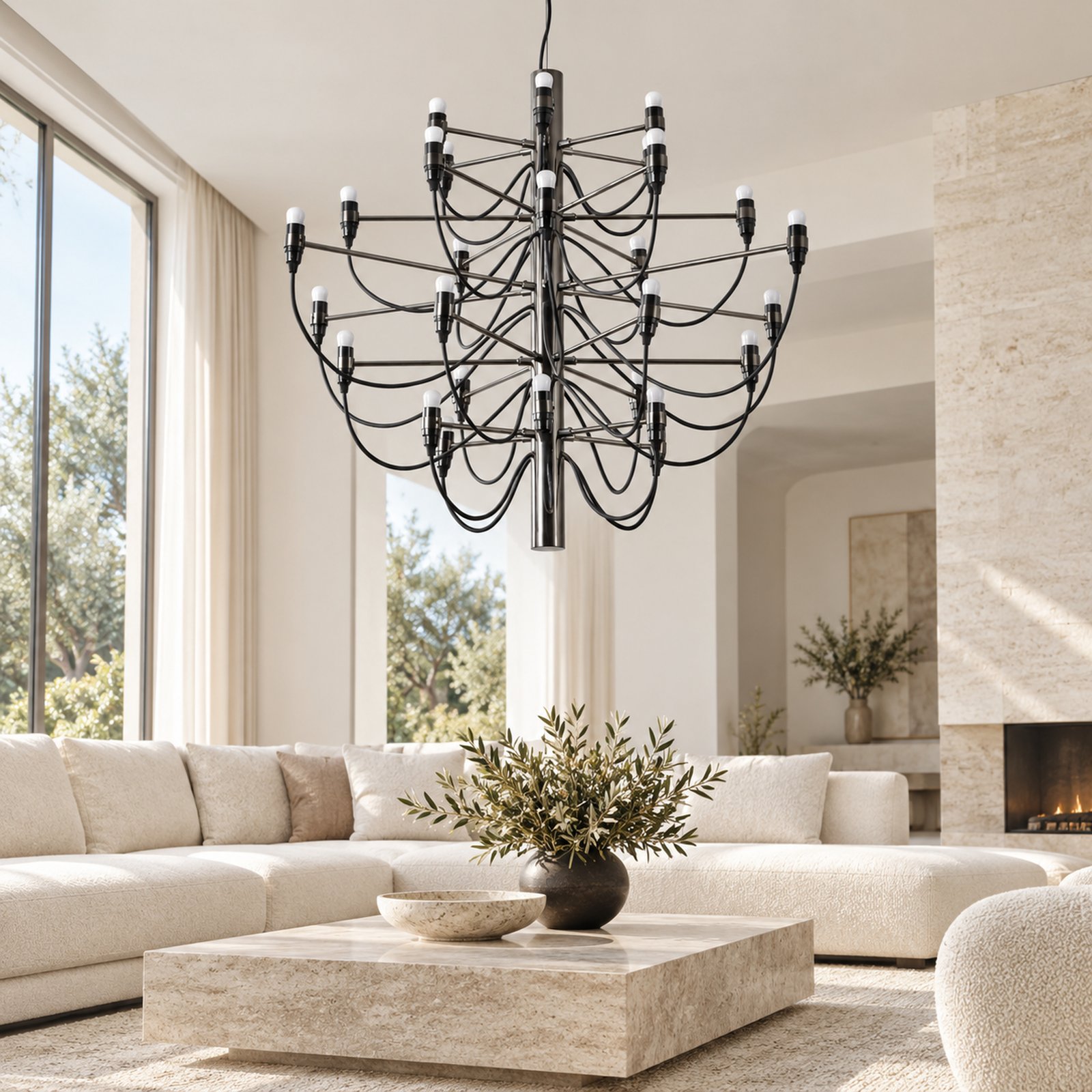 SPACE361 KAITAI Pearl Cluster Pendant Light KT2011-30 - Modern Lamps - gallery image
