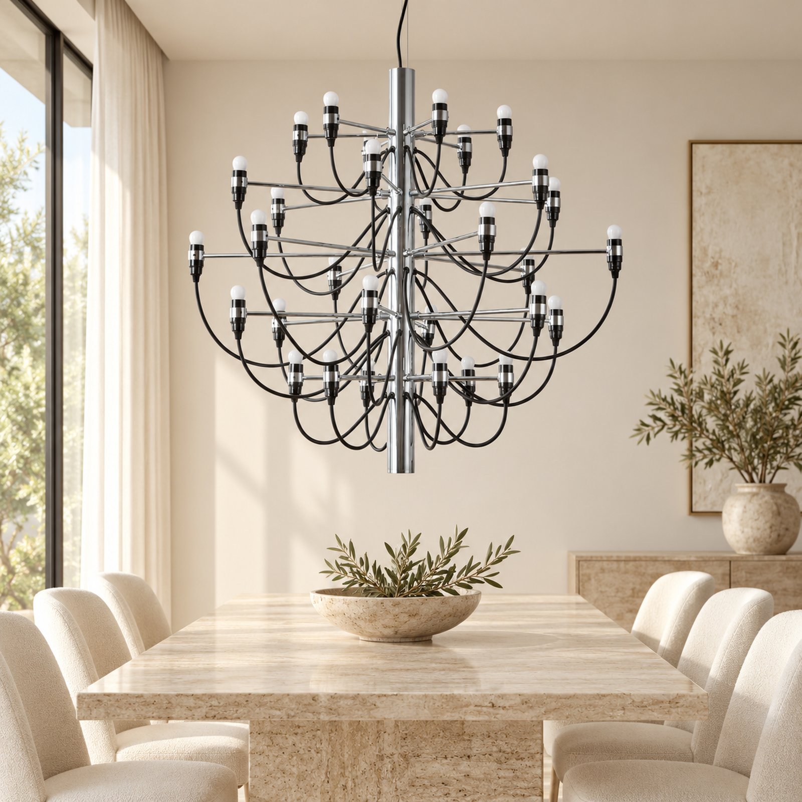 SPACE361 KAITAI Large Pearl Cluster Pendant Light KT2012-50 - Modern Lamps - gallery image