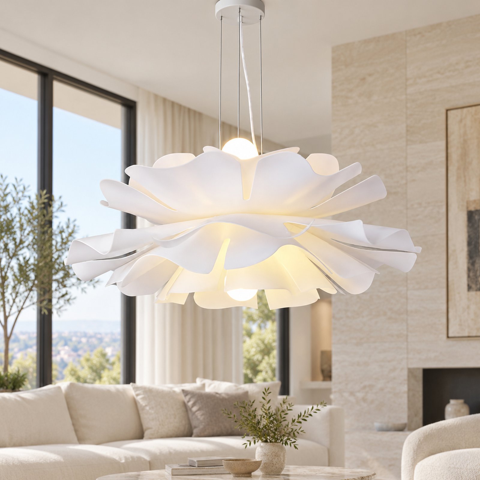 SPACE361 KAITAI Minimal Acrylic Pendant Light MG-80002 - Modern Lamps - gallery image