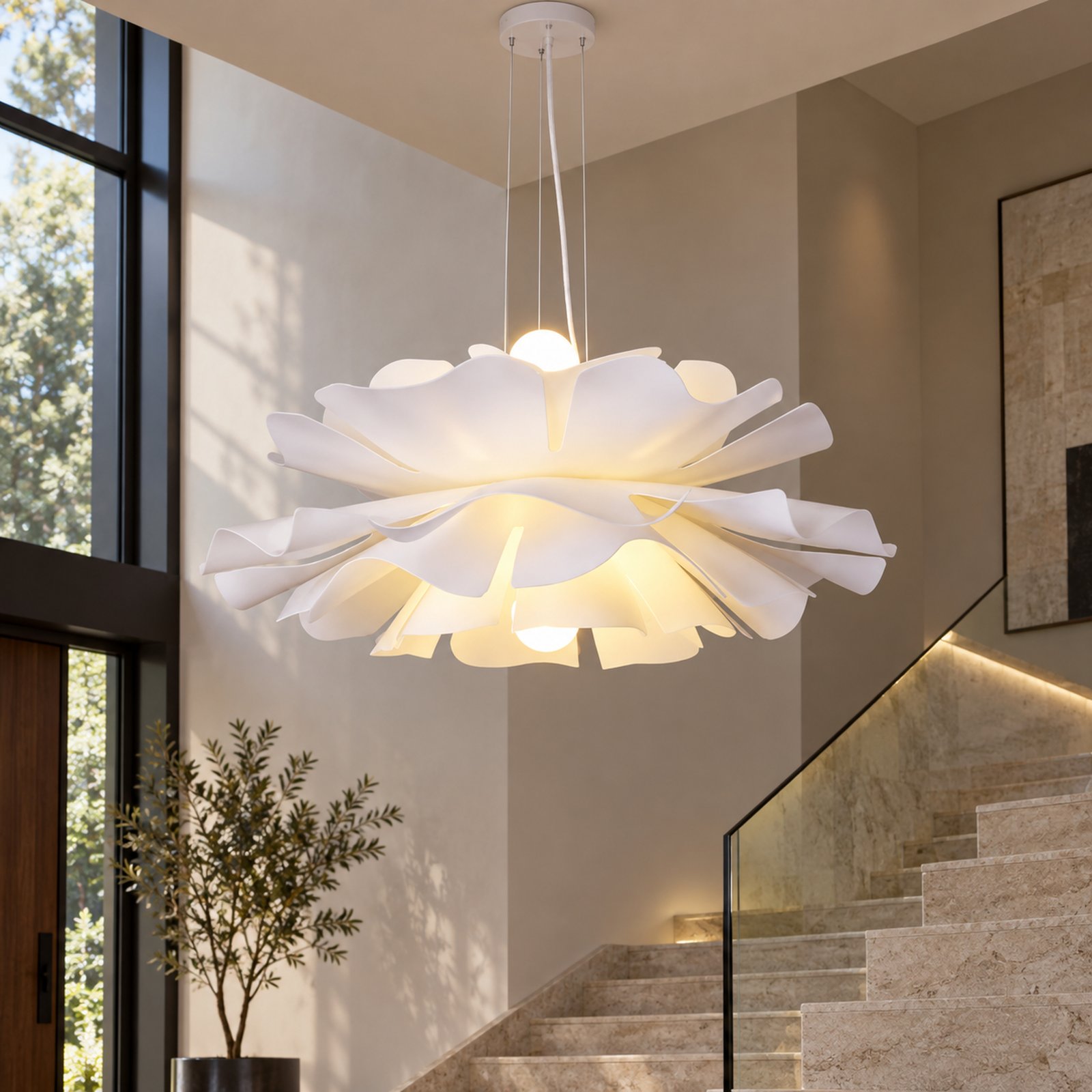 SPACE361 KAITAI Minimal Acrylic Pendant Light MG-80002 - Modern Lamps - gallery image